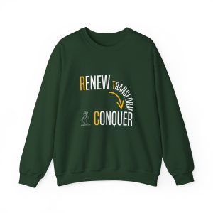 Renew.Transform.Conquer - Unisex Heavy Blend™ Crewneck Sweatshirt