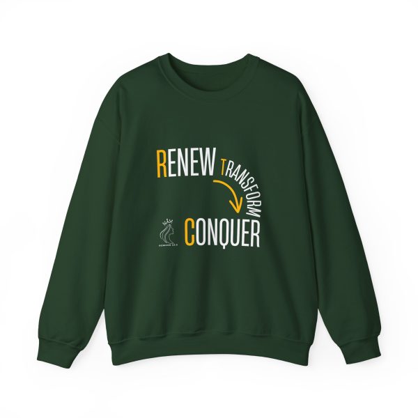 Renew.Transform.Conquer - Unisex Heavy Blend™ Crewneck Sweatshirt