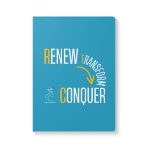 Renew.Transform.Conquer - Softcover Journal (with Inside Prints)