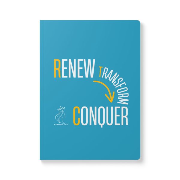 Renew.Transform.Conquer - Softcover Journal (with Inside Prints)