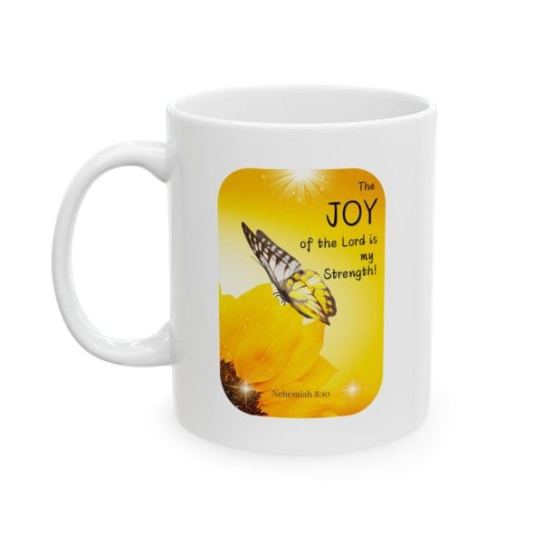 The Joy of the Lord - Ceramic Mug, (11oz, 15oz) - Image 2